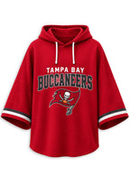 Women’s Tampa Bay Buccaneers 3/4 Dolman Sleeve Hoodie
