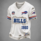 BUF x NFL LUXURY V-Neck T-Shirt 3005 DatND DVT