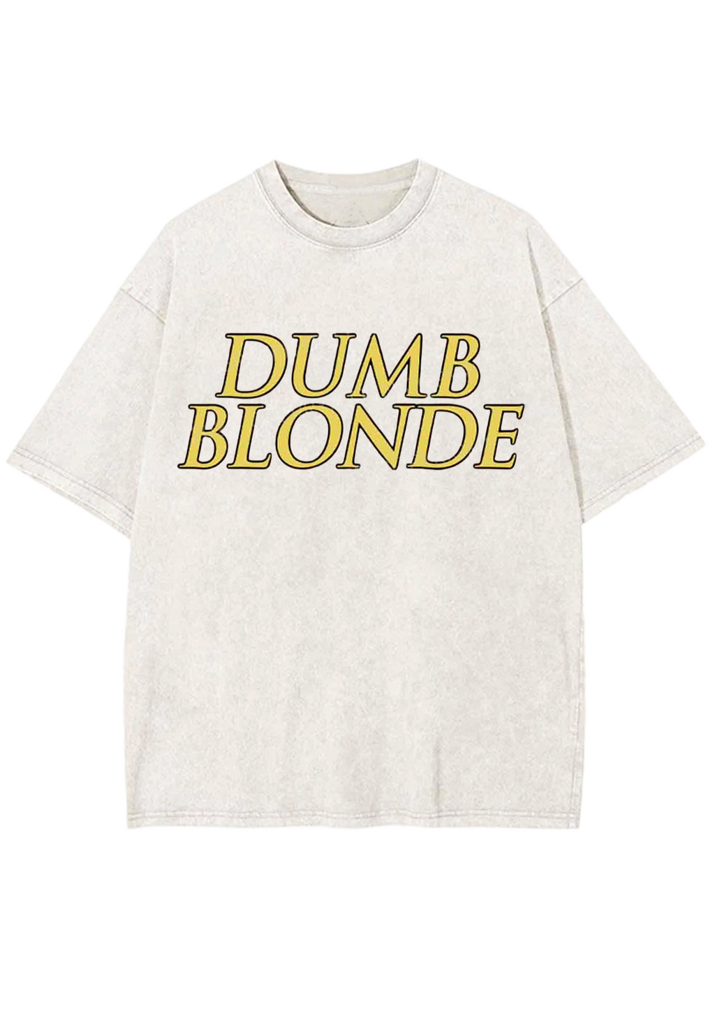 Dumb Blonde Y2K Washed Tee