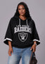 Women’s Las Vegas Raiders 3/4 Dolman Sleeve Hoodie