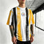 Pittsburgh Steelers Steel City Striped Printed T-Shirt
