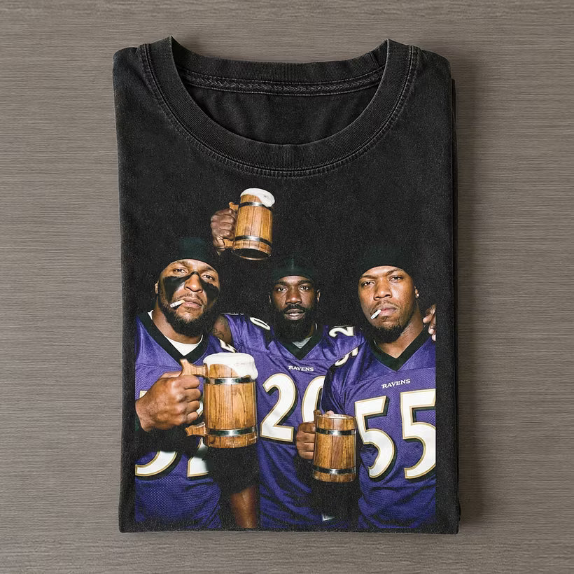 RL52 & ER20 & TS55 Ravens Football TEE/Hoodie
