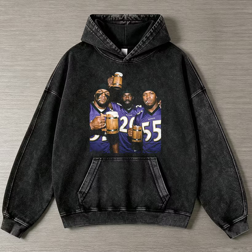 RL52 & ER20 & TS55 Ravens Football TEE/Hoodie Secondary image