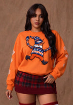 Women's Denver Broncos Christmas Crewneck Sweatshirt