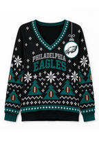 Women’s Philadelphia Eagles Ugly NFL Christmas Sweatshirt
