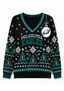 Women’s Philadelphia Eagles Ugly NFL Christmas Sweatshirt
