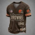 CLE x NFL LUXURY V-Neck T-Shirt 3005 DatND DVT