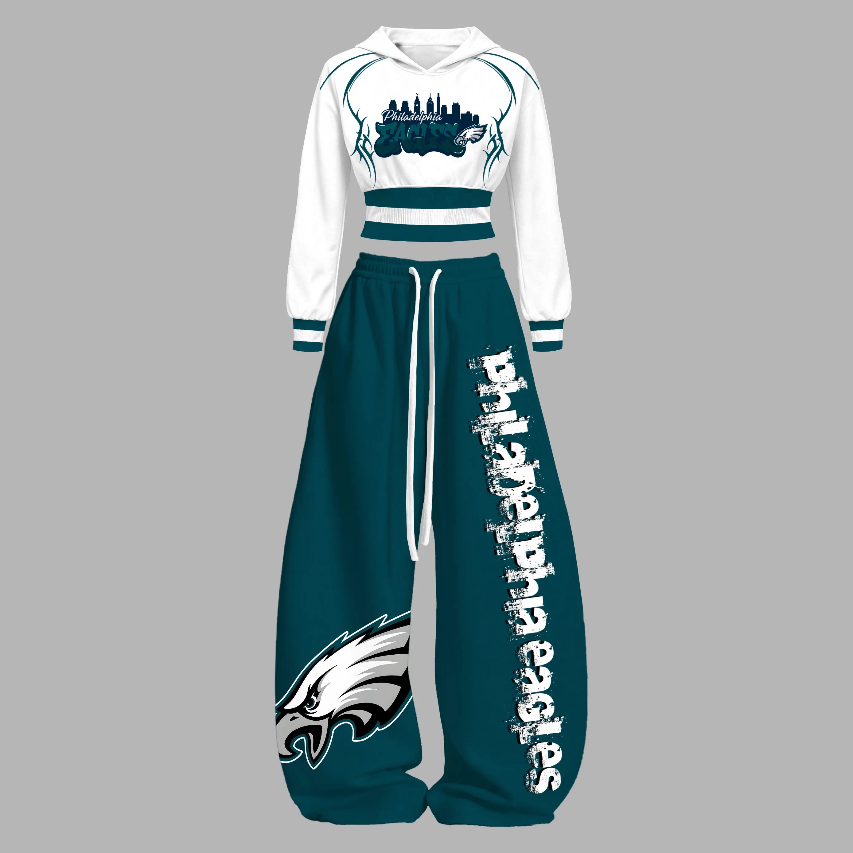"Philadelphia Eagles" Slim-fit sweatshirt and trousers set Secondary image