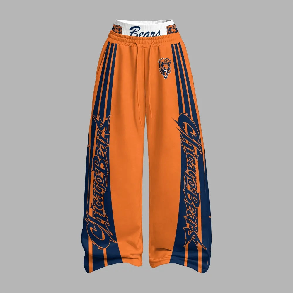 Chicago Bears Zip-up hooded jacket and elastic-waist pants set | NFL