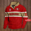 Men's San Francisco 49ers Button Mock Neck Sweatshirt