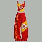 "Kansas City Chiefs"Top & Elasticated Trousers Two-Piece Set