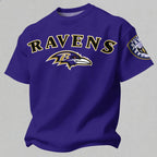"Baltimore Ravens" Printed Oversized Unisex T-shirt