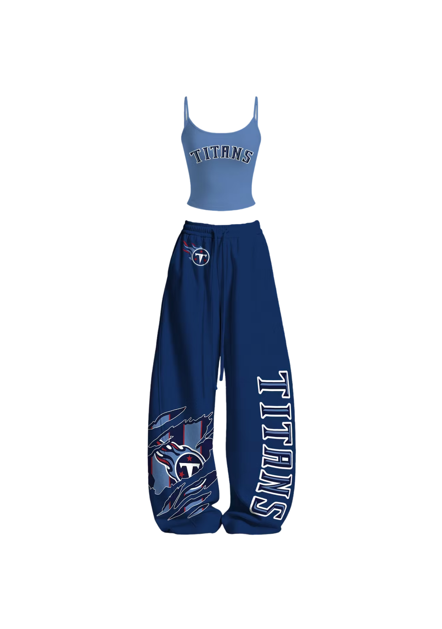 Tennessee Titans Claw Rip T Tops & Elasticated Trousers Two-Piece Set Main image