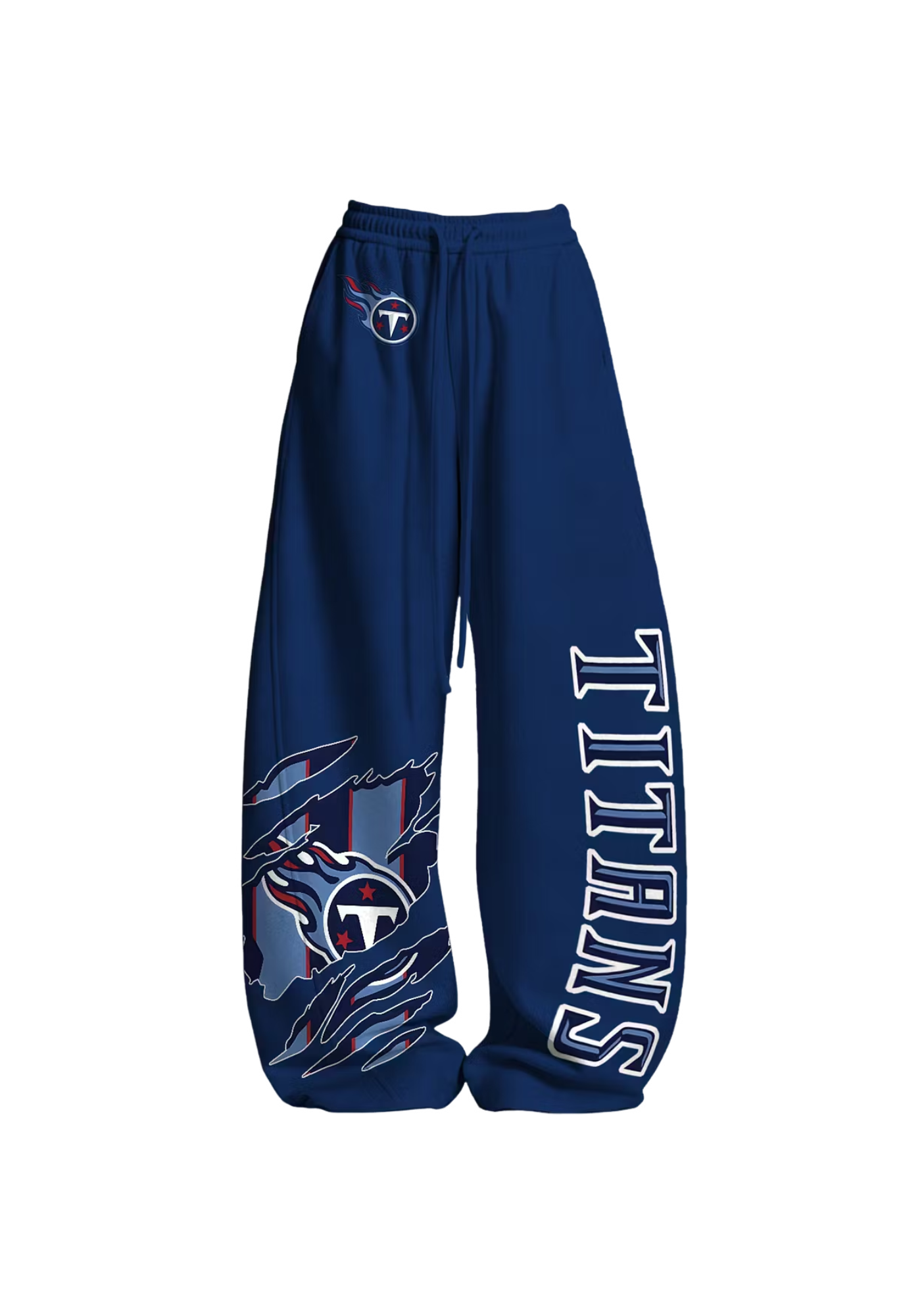 Tennessee Titans Claw Rip T Tops & Elasticated Trousers Two-Piece Set