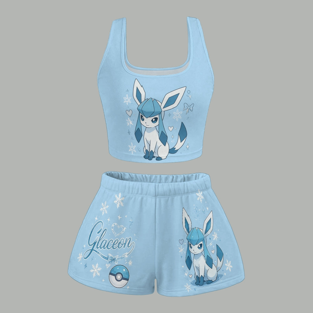 Vest and shorts set 2605012564