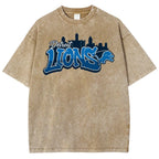 Detroit Lions Unisex Vintage Washed T-shirt