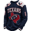 Houston Texans Waffle Knit Long-Sleeve Sweatshirt