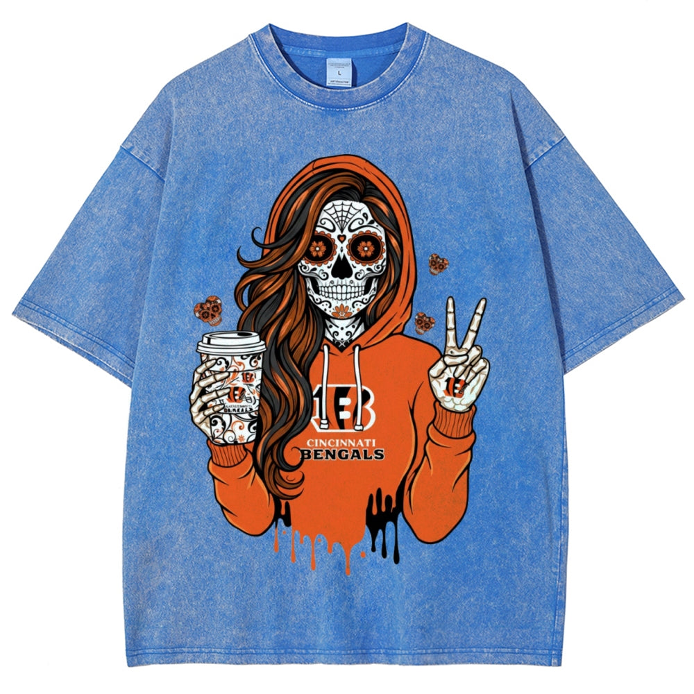 Unisex ¡°Cincinnati Bengals¡±Washed T-Shirt