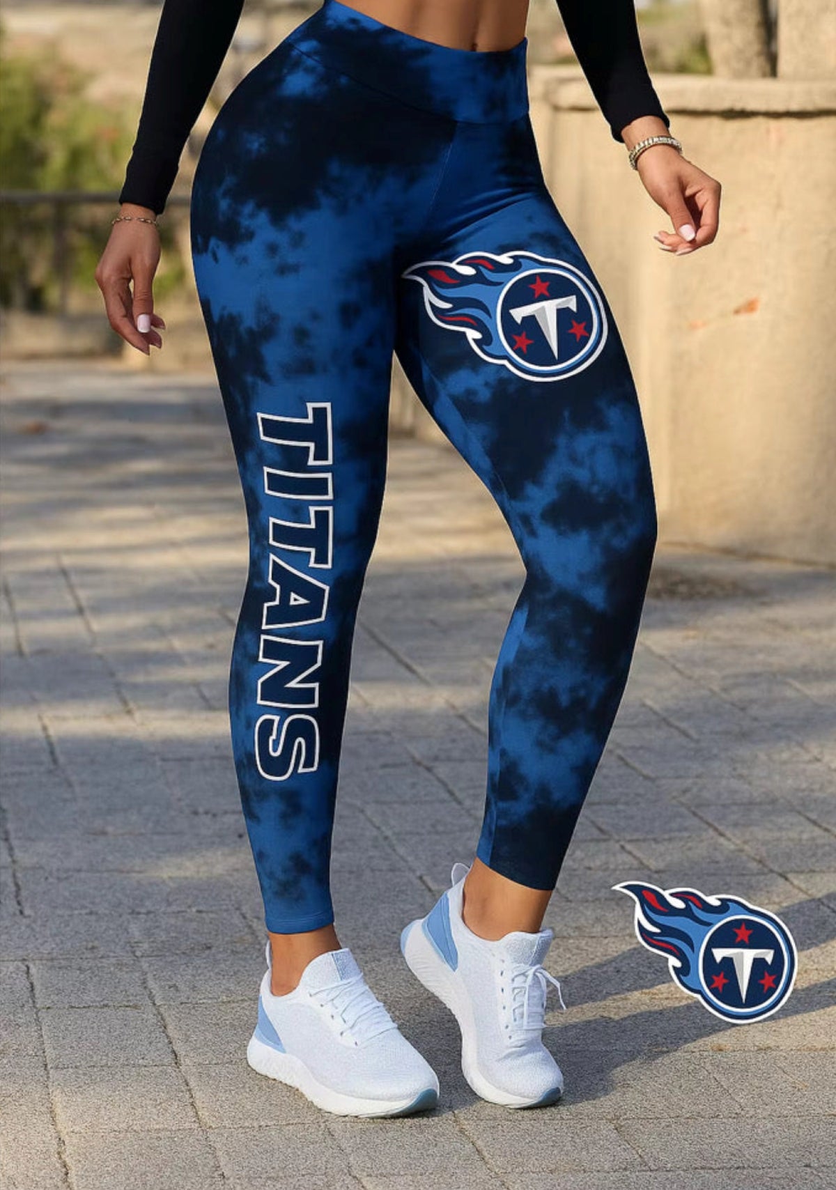 Tennessee Titans Workout Leggings For Lady