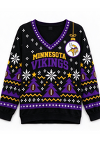 Women’s Minnesota Vikings Ugly NFL Christmas Sweatshirt