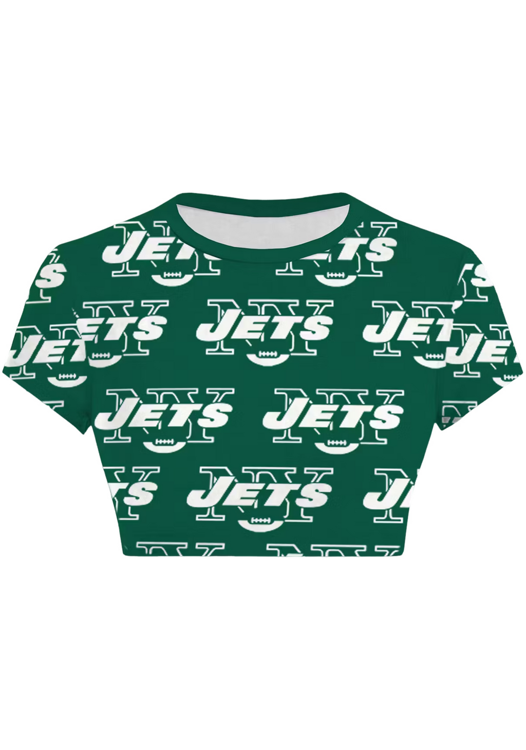 New York Jets All Over Print Tops & Elasticated Trousers Two-Piece Set
