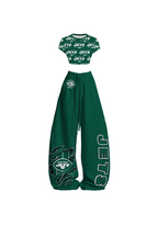 New York Jets All Over Print Tops & Elasticated Trousers Two-Piece Set