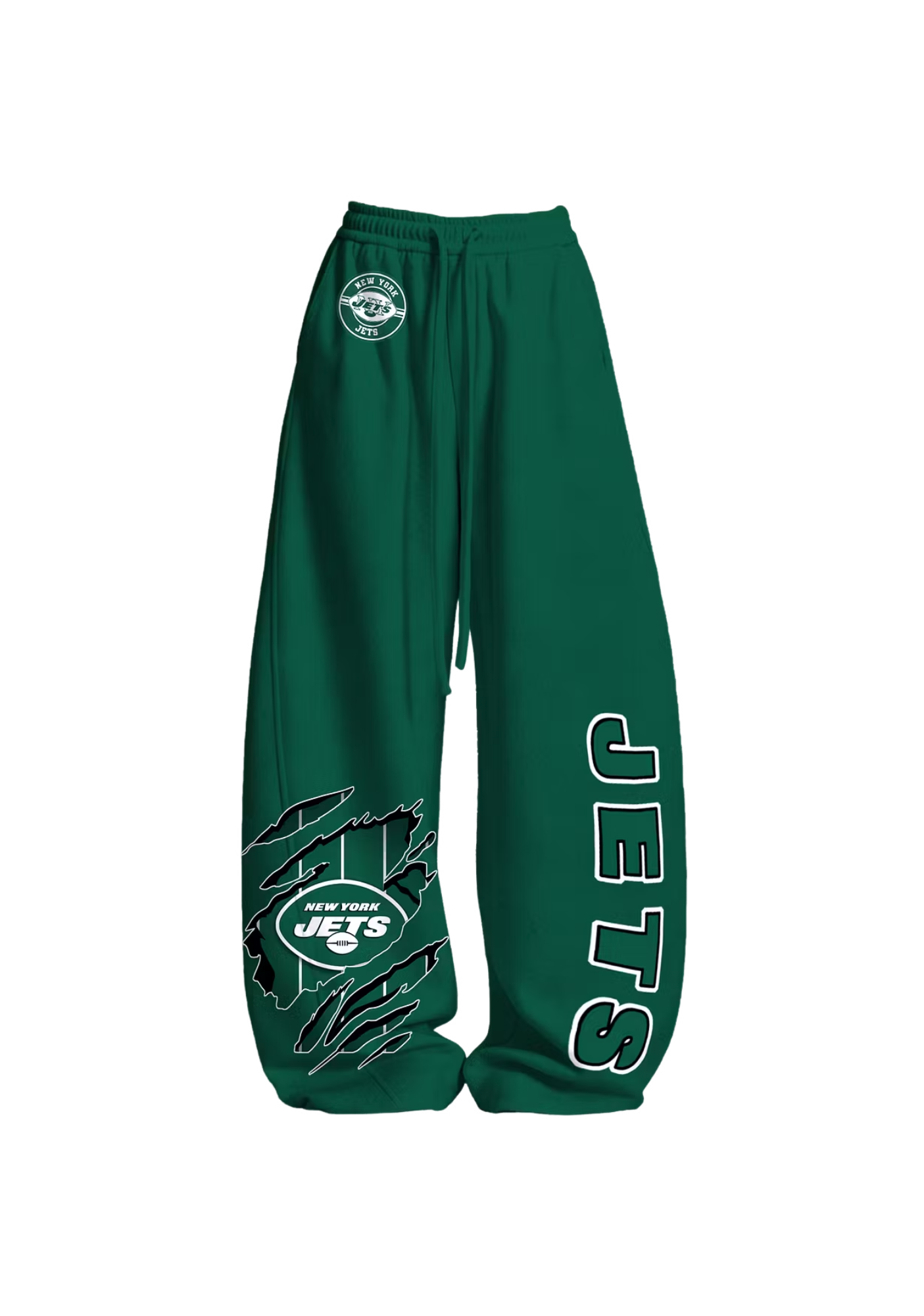 New York Jets All Over Print Tops & Elasticated Trousers Two-Piece Set
