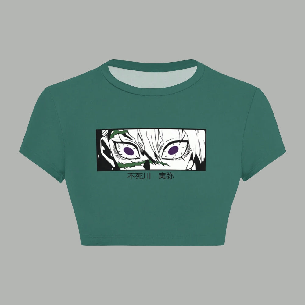 Demon Slayer T-Shirt  & Elasticated Trousers Two-Piece Set