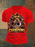 Men's New York Knicks Champions Team Roster T-shirt