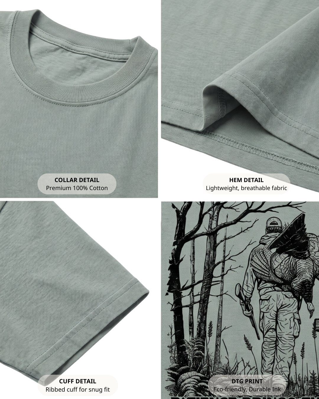 Patience Brings The Harvest POCKET Tee Secondary image
