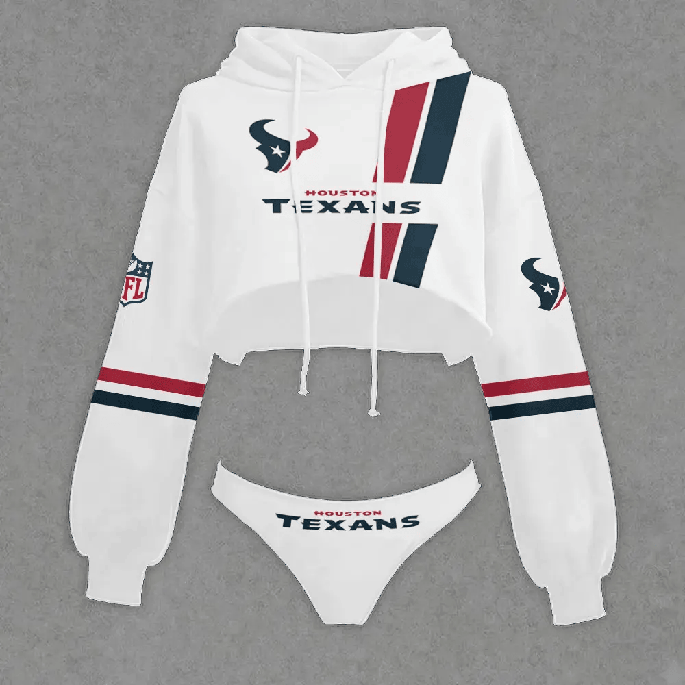Houston Texans Cropped Hoodie & Bottom Set Main image