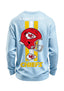 Kansas City Chiefs Helmet Waffle Knit Crewneck Sweatshirt