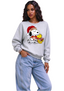 Women's Kansas City Chiefs Santa Snoopy Woodstock Christmas Sweatshirt