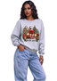 Women's Peanuts Gang Tis The Season Christmas Sweatshirt