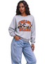 Women's Chicago Bears Peanuts Gang Snoopy Football Sweatshirt