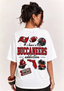 Women's I Have A Buccaneers Addiction Game Day Graphic T-Shirt