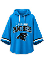 Women’s Carolina Panthers 3/4 Dolman Sleeve Hoodie