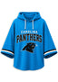 Women’s Carolina Panthers 3/4 Dolman Sleeve Hoodie