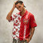 Arsenal FC Half‑Split Aloha Hawaiian Shirt For Fan