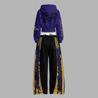 Baltimore Ravens Zip-up hooded jacket and elastic-waist pants set | NFL
