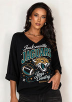 Women Jacksonville Jaguars Long Sleeve Game Day Shirt
