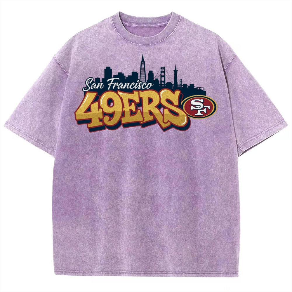 San Francisco 49ers Unisex Vintage Washed T-shirt