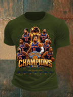 Men's New York Knicks Champions Team Roster T-shirt
