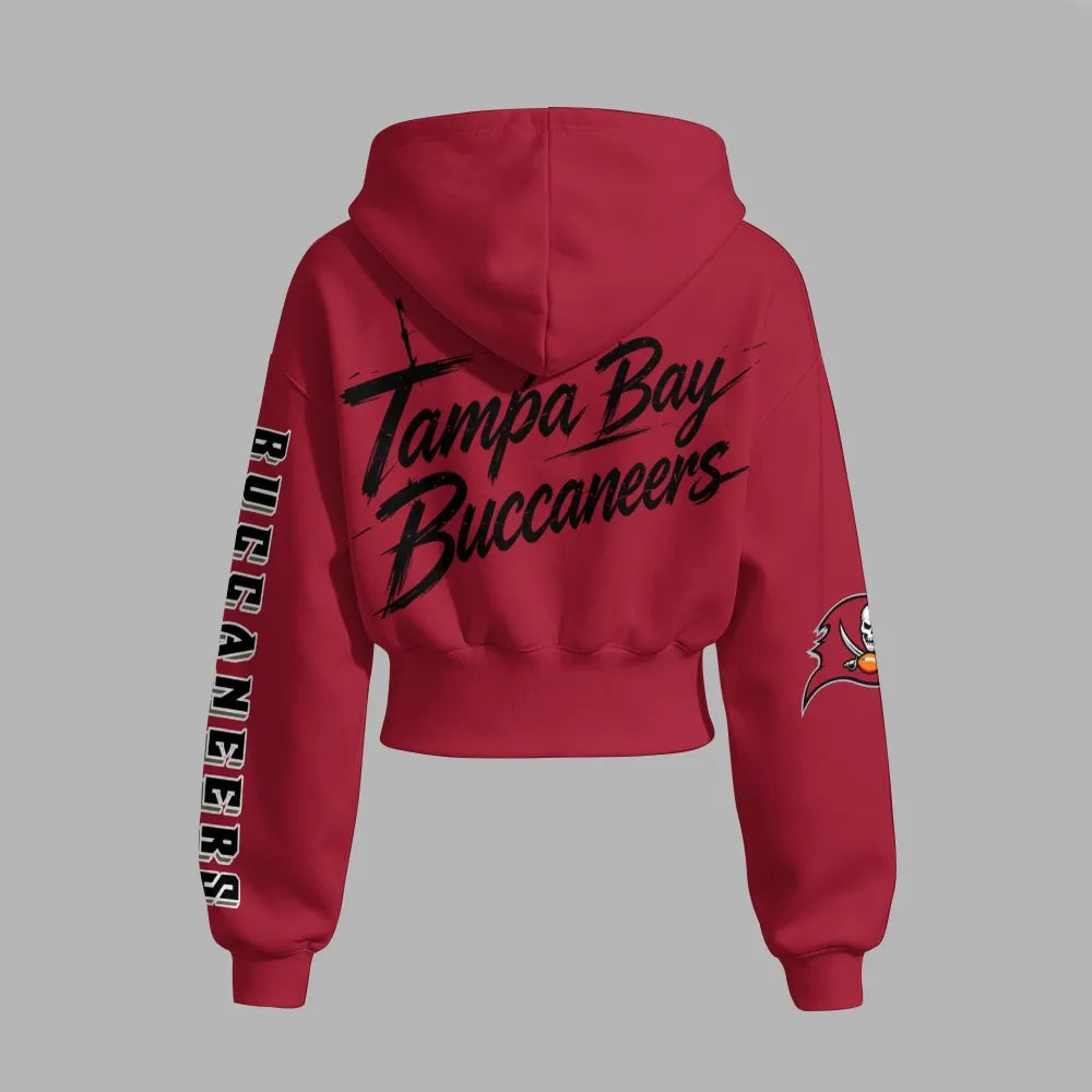 Tampa Bay Buccaneers Zip-up hooded jacket and elastic-waist pants set | NFL