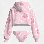 "Demon Slayer" Women's Hooded Thicken Suit Set
