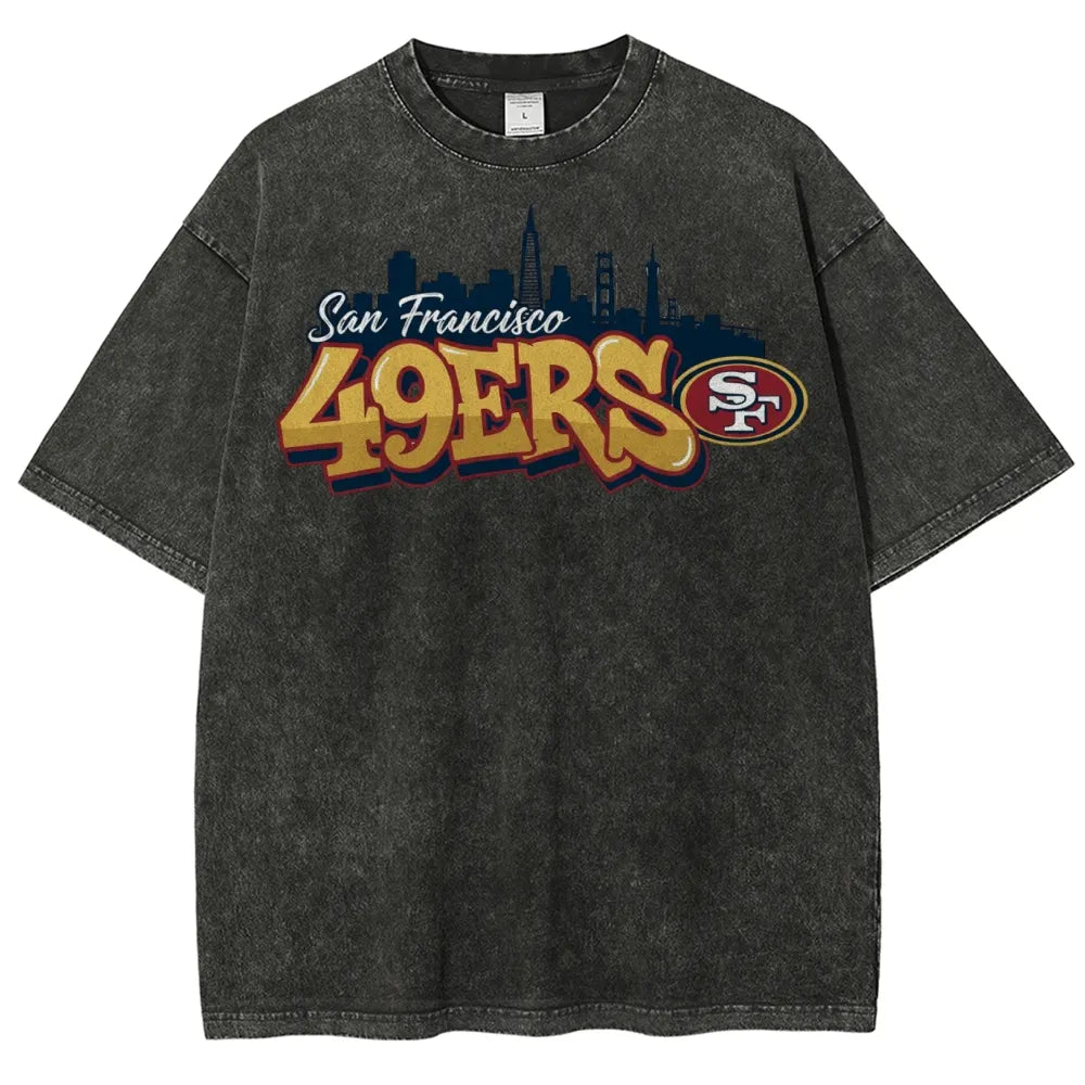 San Francisco 49ers Unisex Vintage Washed T-shirt