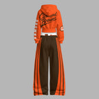 Cleveland Browns Zip-up hooded jacket and elastic-waist pants set | NFL