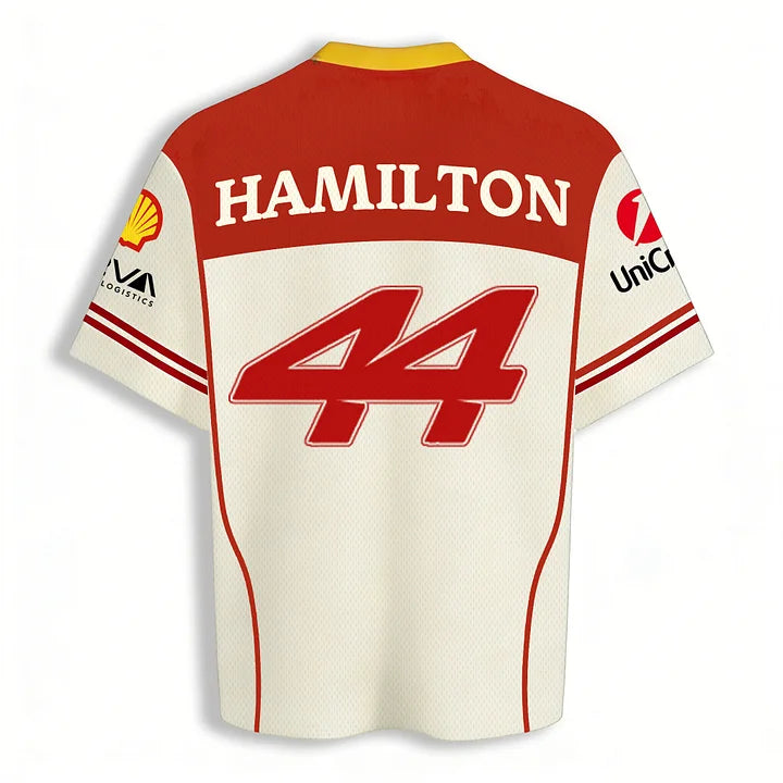 2026 Ferrari F1 Lewis Hamilton 44 Mesh Jersey