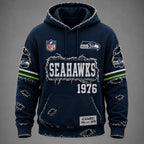 SEA x NFL LUXURY V-Neck T-Shirt 3005 DatND DVT
