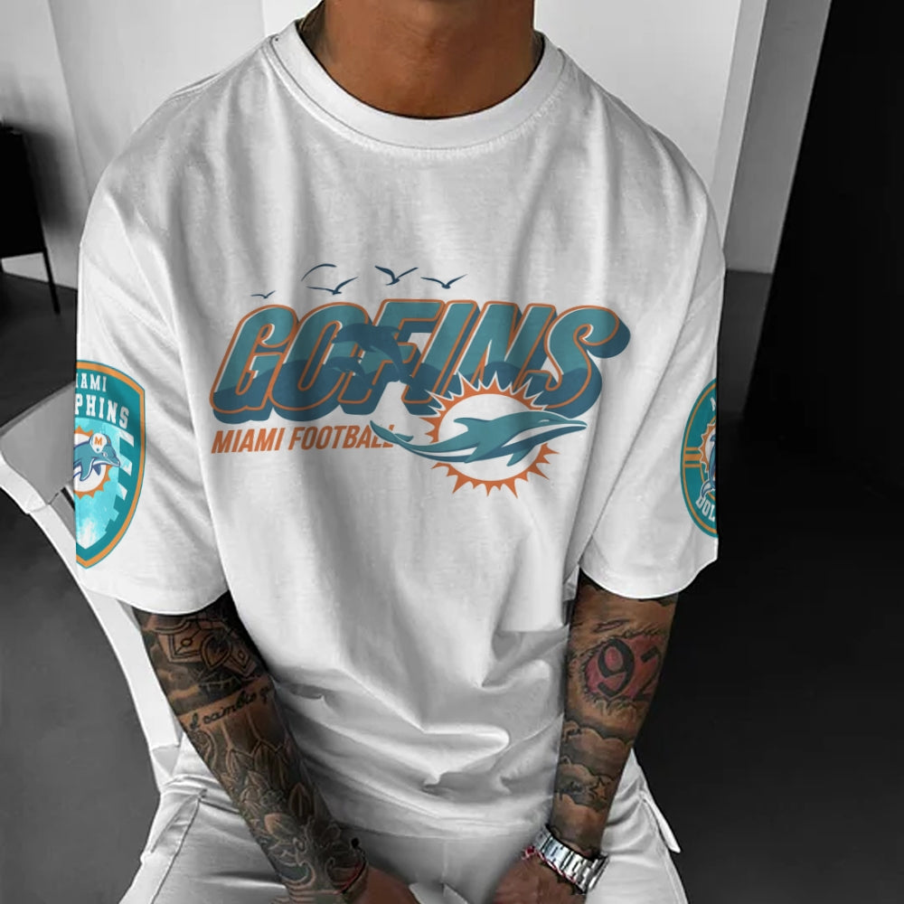 Unisex "Miami Dolphins" Inspired Trendy T-shirt